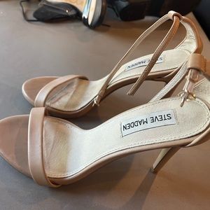 Beige Steve Madden Heels